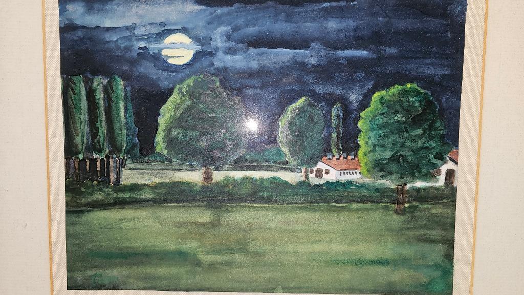 Toon Hermans uniek werk  Gouache, Antiek en Kunst, Kunst | Schilderijen | Klassiek, Ophalen