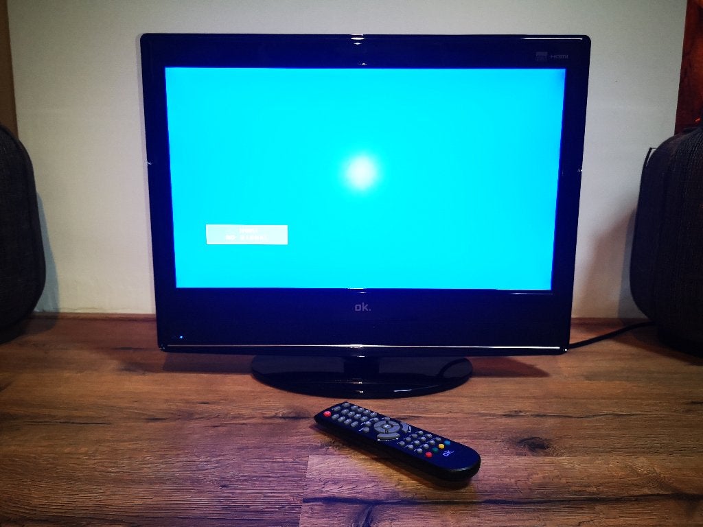 OK. 22-inch Full HD LCD TV / Monitor + Remote, Overige merken, 50 Hz, LCD, Ophalen of Verzenden