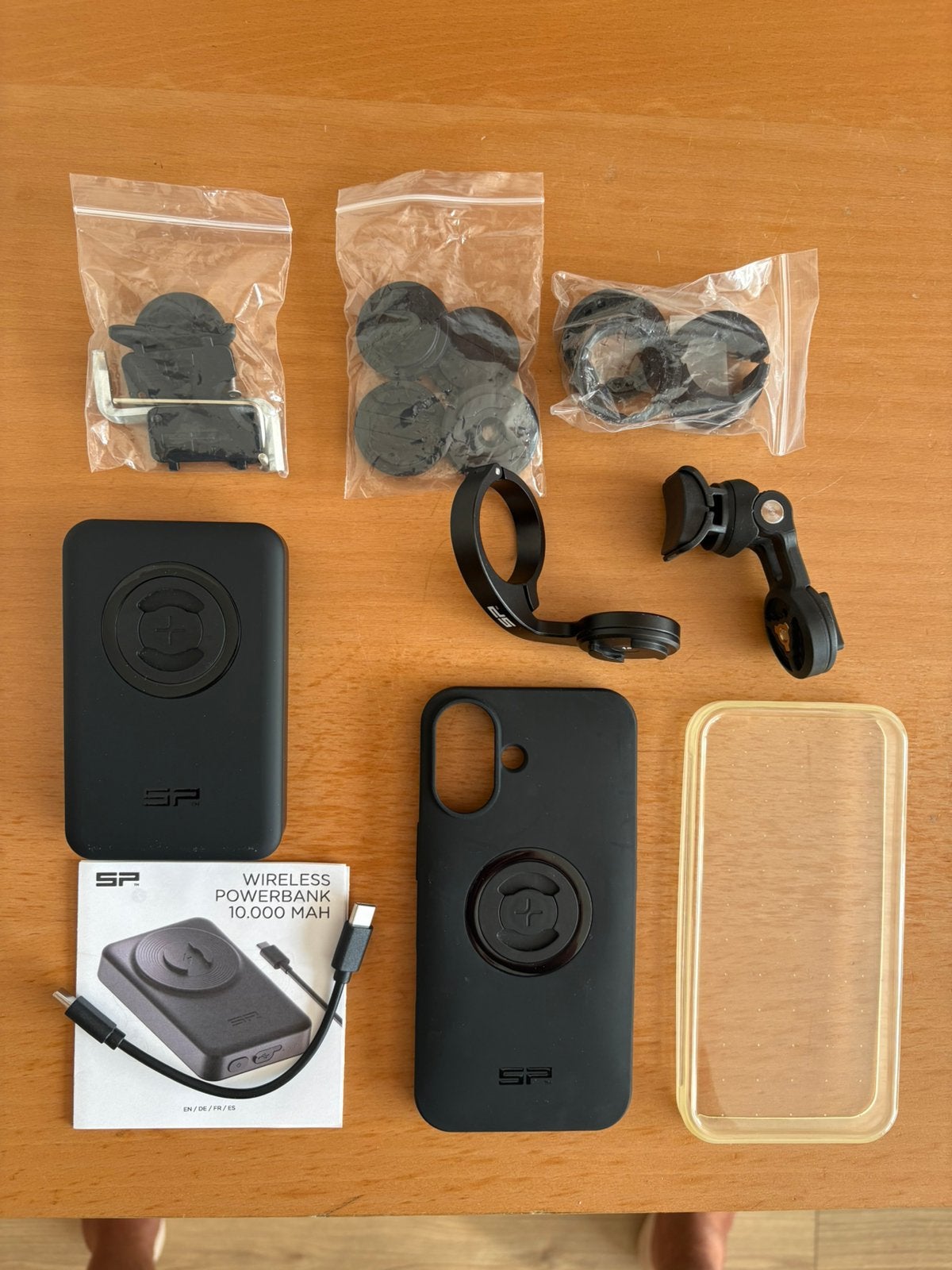 Telefoonhouder en powerbank SP Iphone 16, Ophalen of Verzenden, Zo goed als nieuw, Fiets