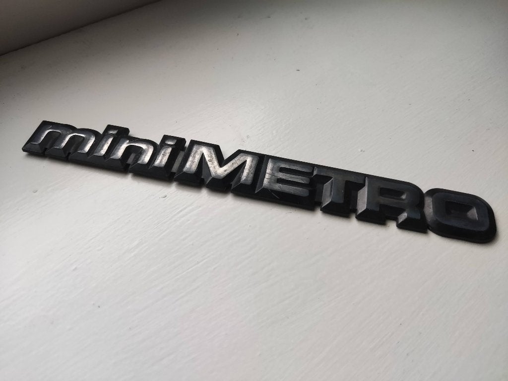 Mini Metro embleem logo, Ophalen of Verzenden