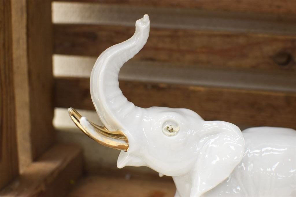 Porseleinen Olifant als Parfumlampje 47439, Ophalen of Verzenden, Gebruikt