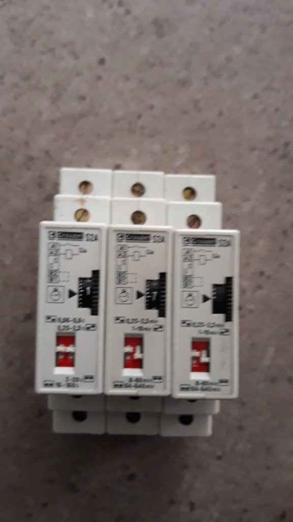 Crouzet S2A tijdrelais (opkomvertraging) 3 stuks + SRA+MRA!, Ophalen of Verzenden, Zo goed als nieuw