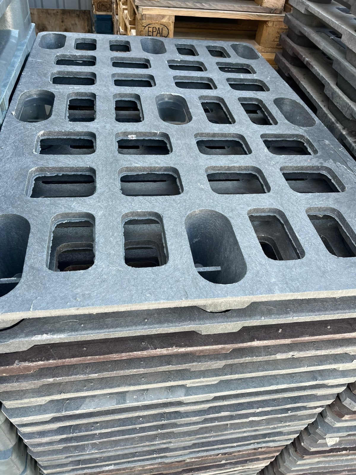 Te koop partij kunstof paddock pallets vlonder irrigratie, Dieren en Toebehoren, Stalling en Weidegang