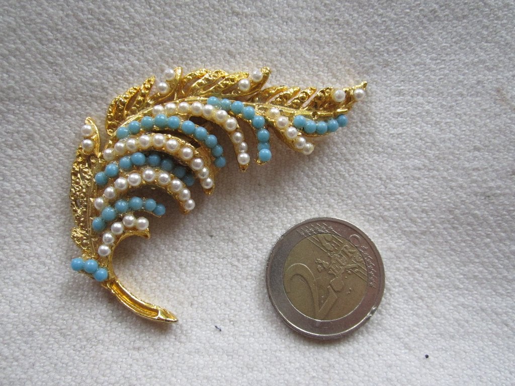 34.  Schitterende oude boche, Engeland, Sieraden, Tassen en Uiterlijk, Antieke sieraden, Ophalen, Overige materialen, Broche