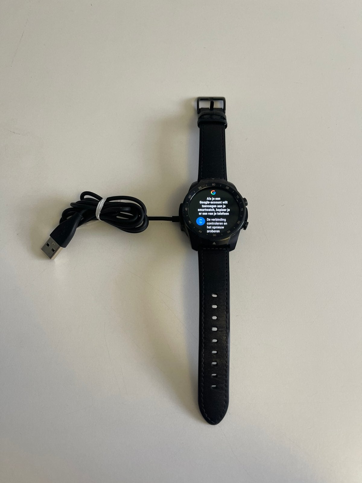 Ticwatch Pro, Ophalen of Verzenden, Zo goed als nieuw, Zwart