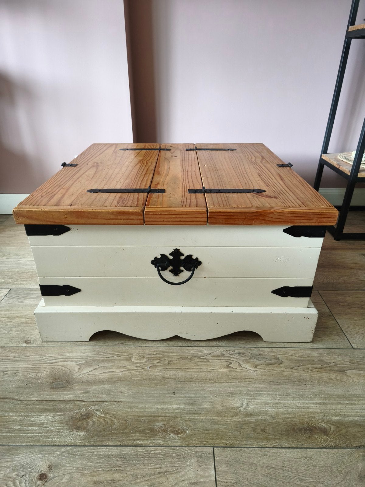 Mexicaanse kist als Salontafel, Ophalen, 50 tot 100 cm, Minder dan 50 cm