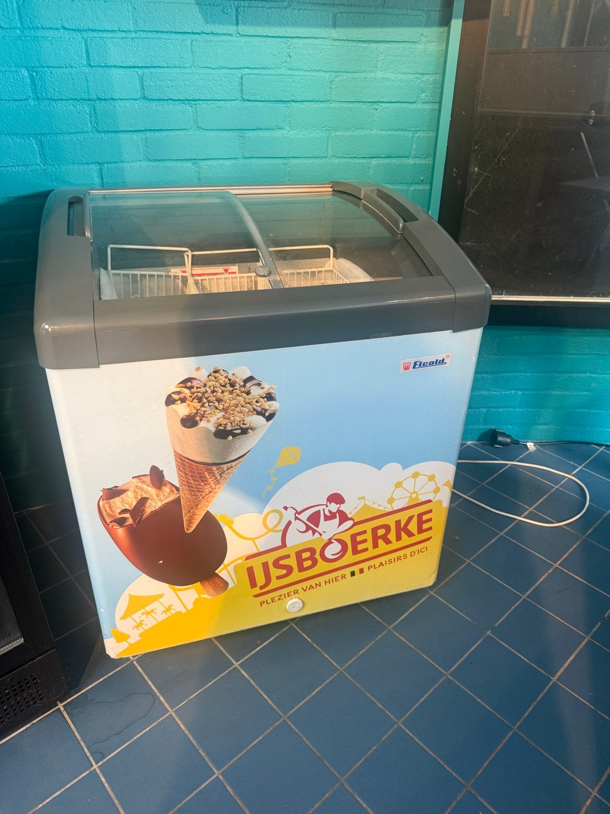 Vriezer te koop - Ideaal voor ijs, Ophalen, Vrieskist, Gebruikt, Minder dan 85 cm