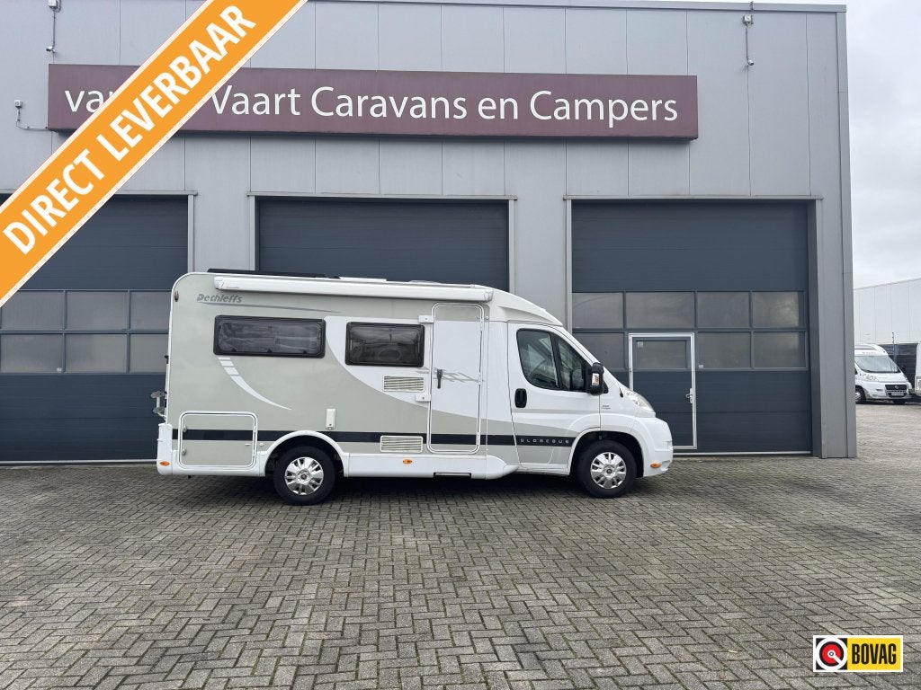 Dethleffs Globebus 3 T Ruimer rondzit achter, Caravans en Kamperen, Campers, Bedrijf, tot en met 2, Half-integraal, Dethleffs