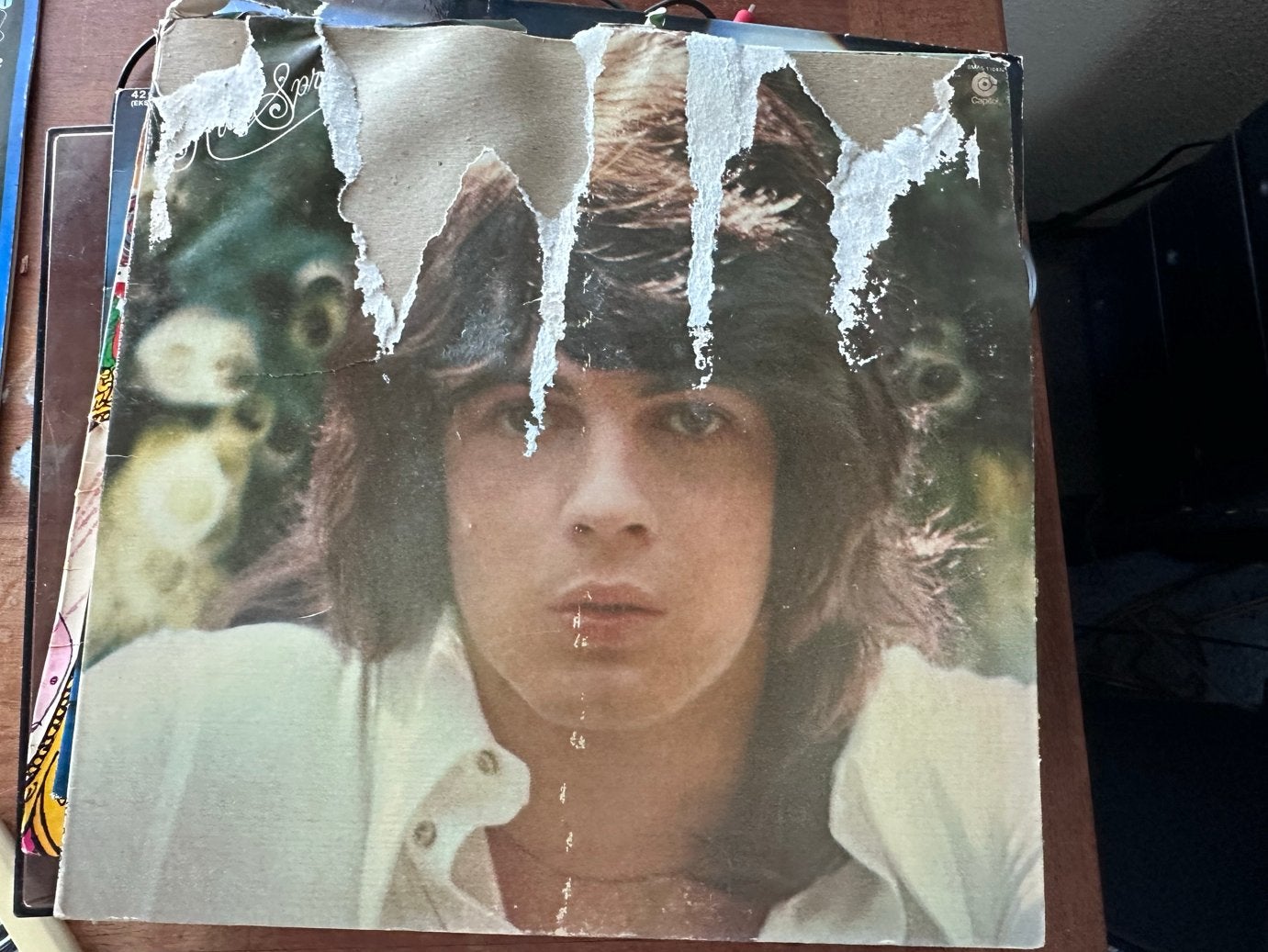 Rick Springfield - Beginnings LP (Waterschade hoes), LP, Gebruikt, Pop, Ophalen of Verzenden