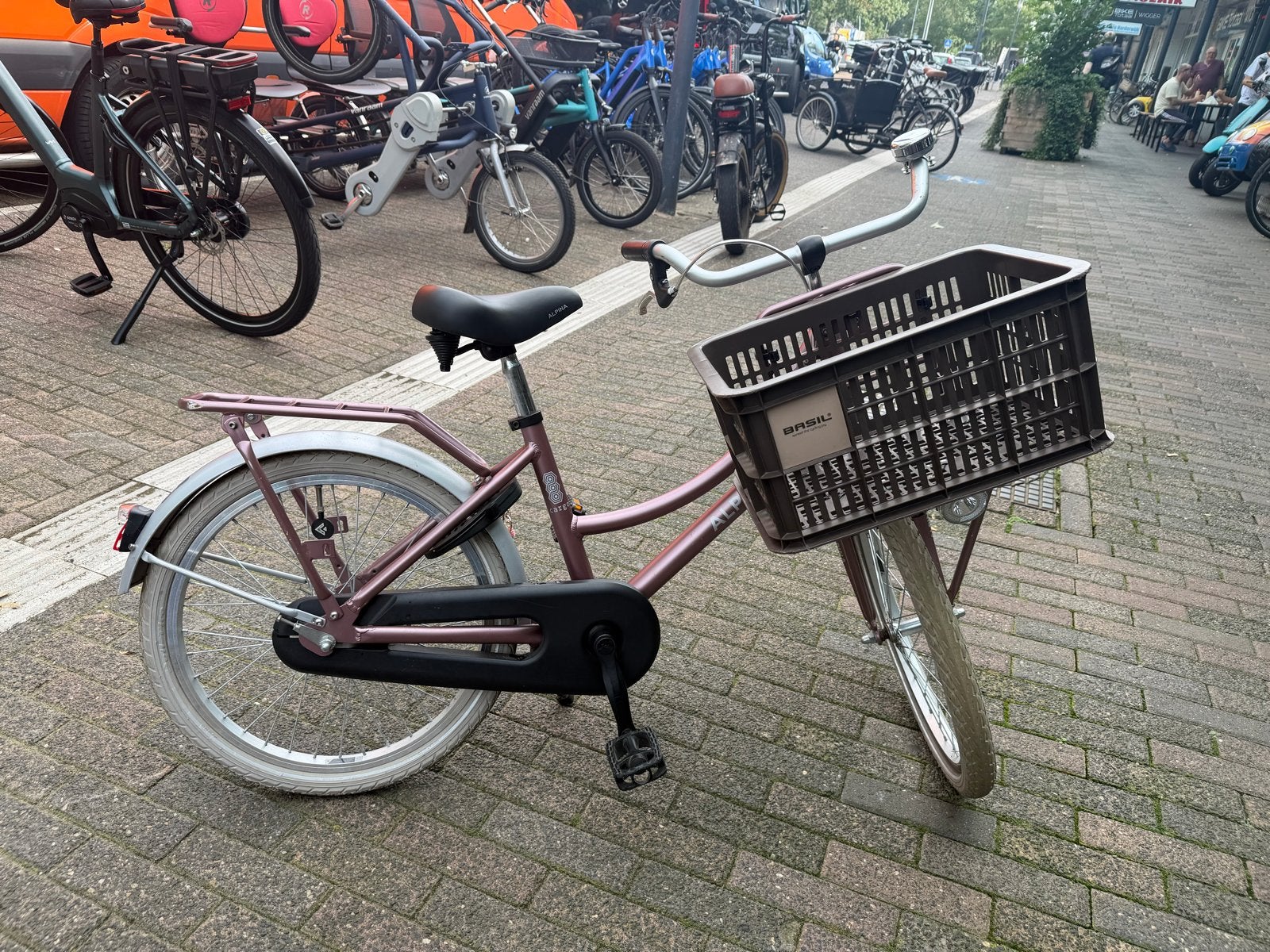 Alpina Cargo Meisjesfiets - Zo goed als nieuw, Ophalen, Zo goed als nieuw, 20 inch