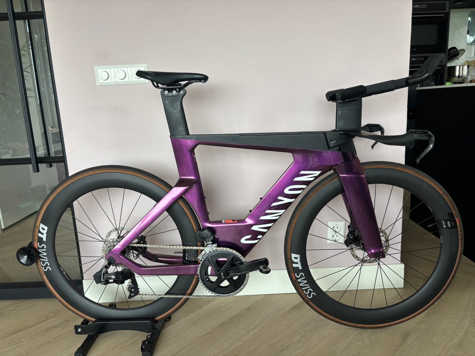 Canyon Speedmax CF SLX disc maat 54 / S, Carbon, Zo goed als nieuw, Meer dan 20 versnellingen, 53 tot 57 cm