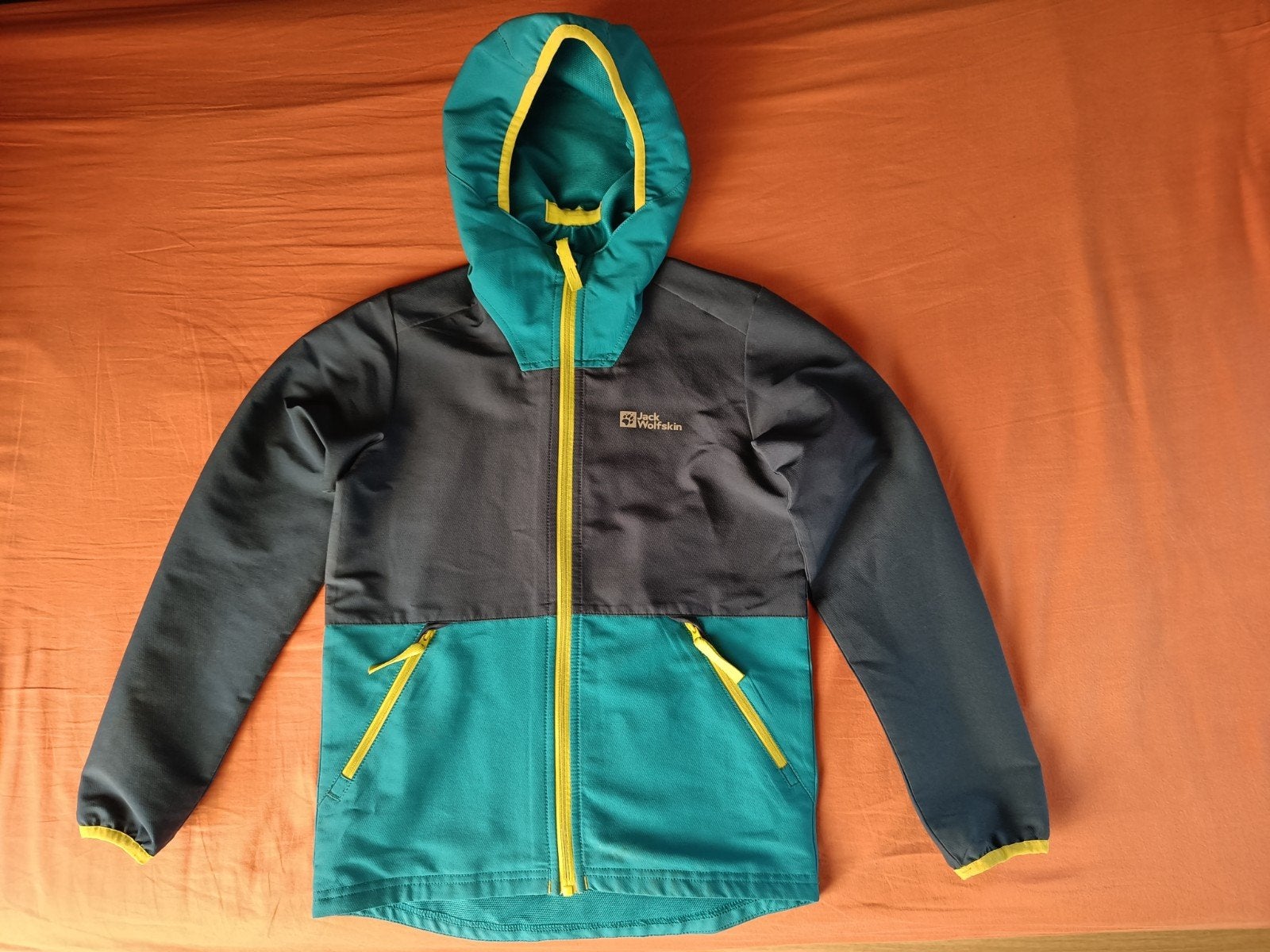 Jack Wolfskin kinderjas maat 140 in uitstekende staat., Gebruikt, Verzenden, Jongen of Meisje, Jack Wolfskin