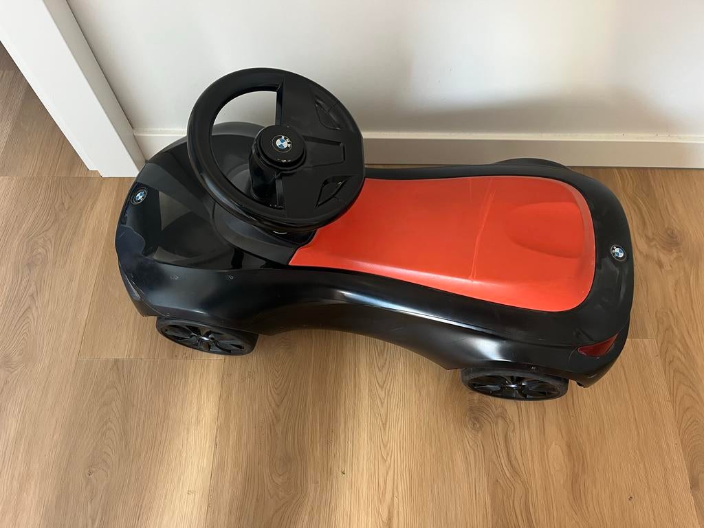 BMW Loopauto Zwart/Rood - Gebruikt, Verzenden, Gebruikt