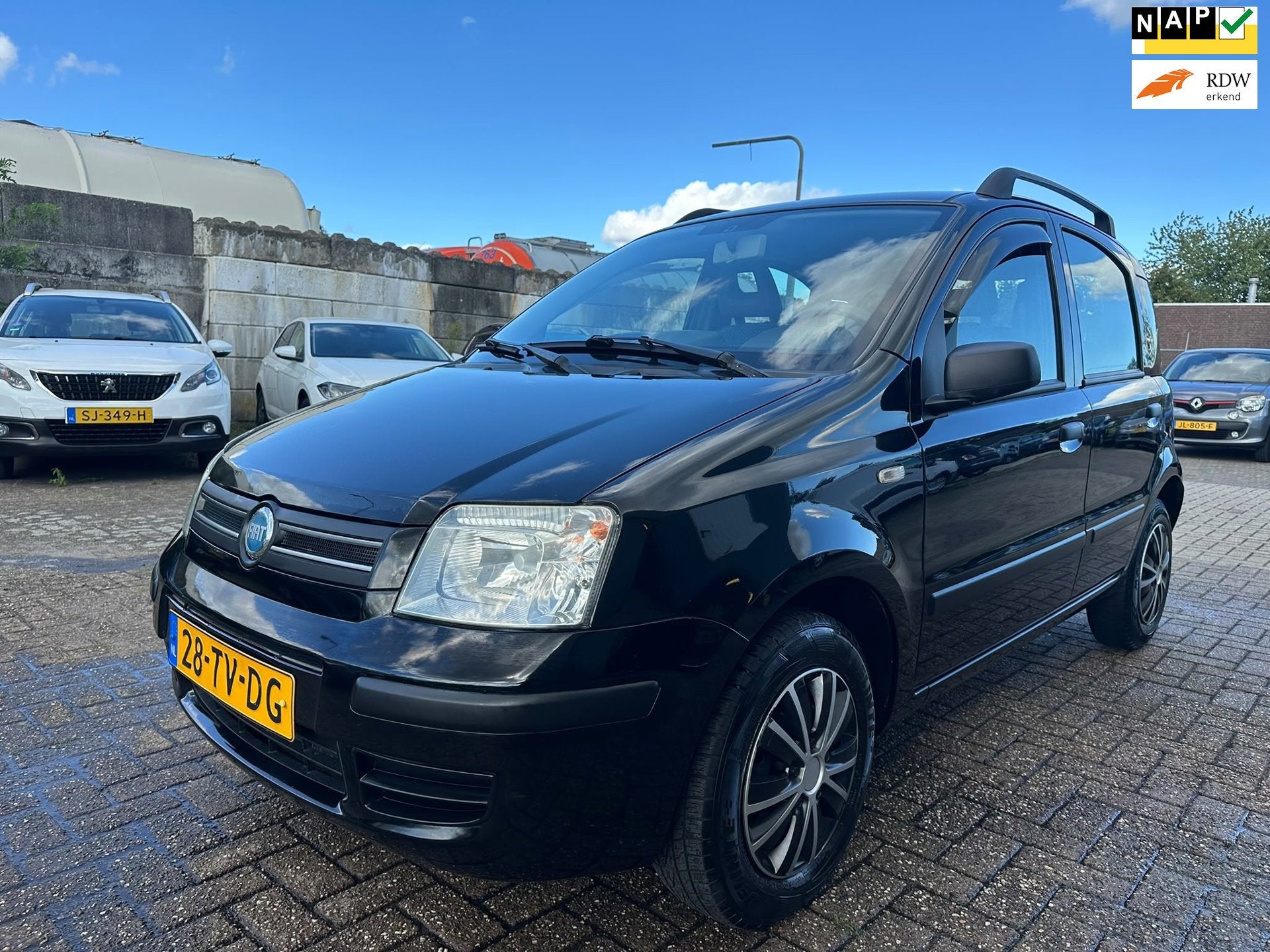 Fiat Panda 1.2 Edizione Cool AIRCO/ HOGE INSTAP!, Voorwielaandrijving, Stof, Gebruikt, Zwart