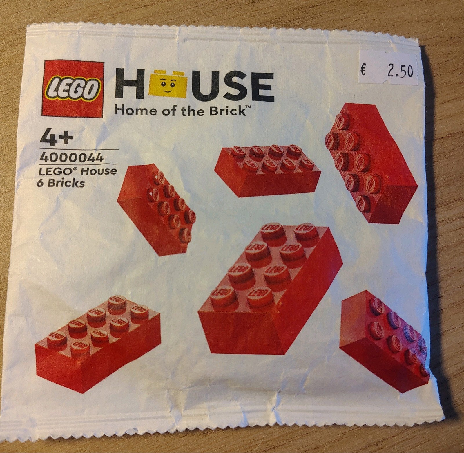 LEGO 4000044 LEGO House 6 Bricks, Ophalen of Verzenden, Zo goed als nieuw