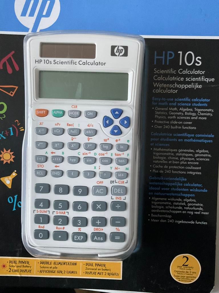 🔥HP grafische calculator, nieuw in verpakking 🔥, Ophalen of Verzenden, Zo goed als nieuw