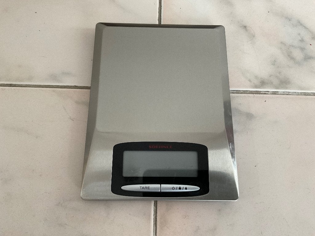 Keukenweegschaal merk Soehnle, Ophalen, Minder dan 10 kg, Keukenweegschaal, 1 tot 500 gram
