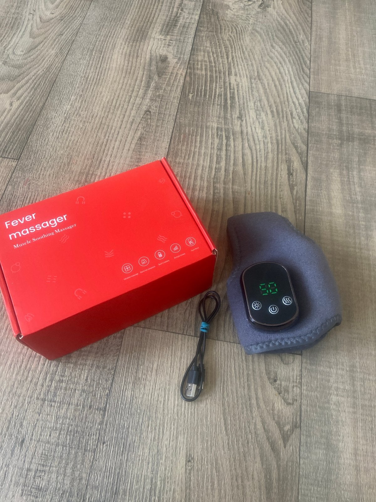 Fever Massager - Spierverzachtende Massager, Ophalen of Verzenden, Zo goed als nieuw, Apparaat