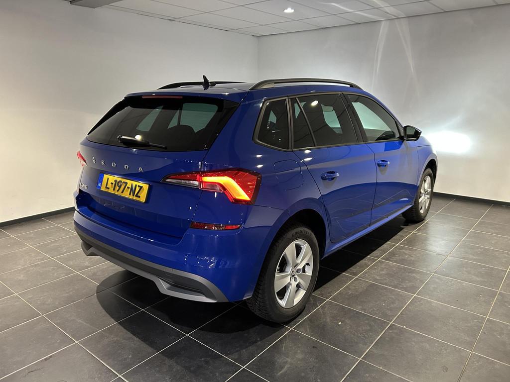Skoda Kamiq 1.5 TSI ACT Sport Business | Adaptieve Cruise co, Auto's, Skoda, 4 cilinders, 150 pk, Blauw, Origineel Nederlands