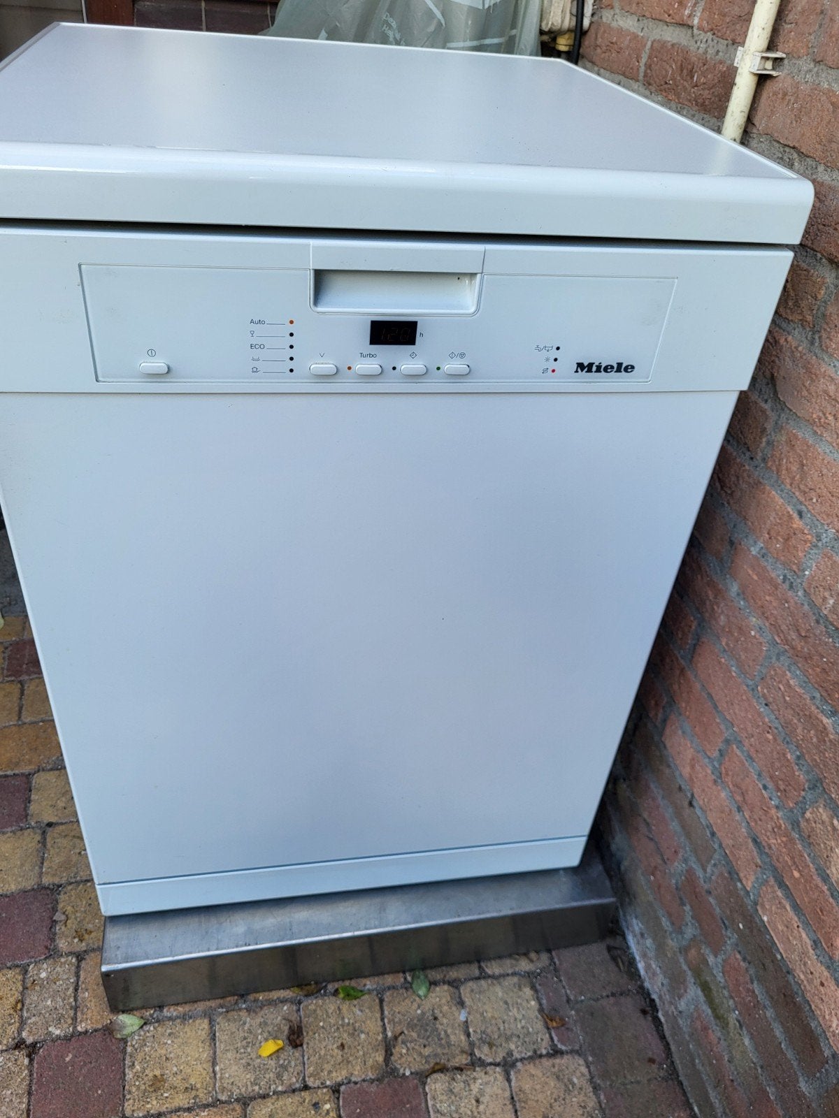 Miele vaatwasser losstaand model G 4210 SC, Witgoed en Apparatuur, Vaatwasmachines, Ophalen, Gebruikt, 85 tot 90 cm, Eco programma