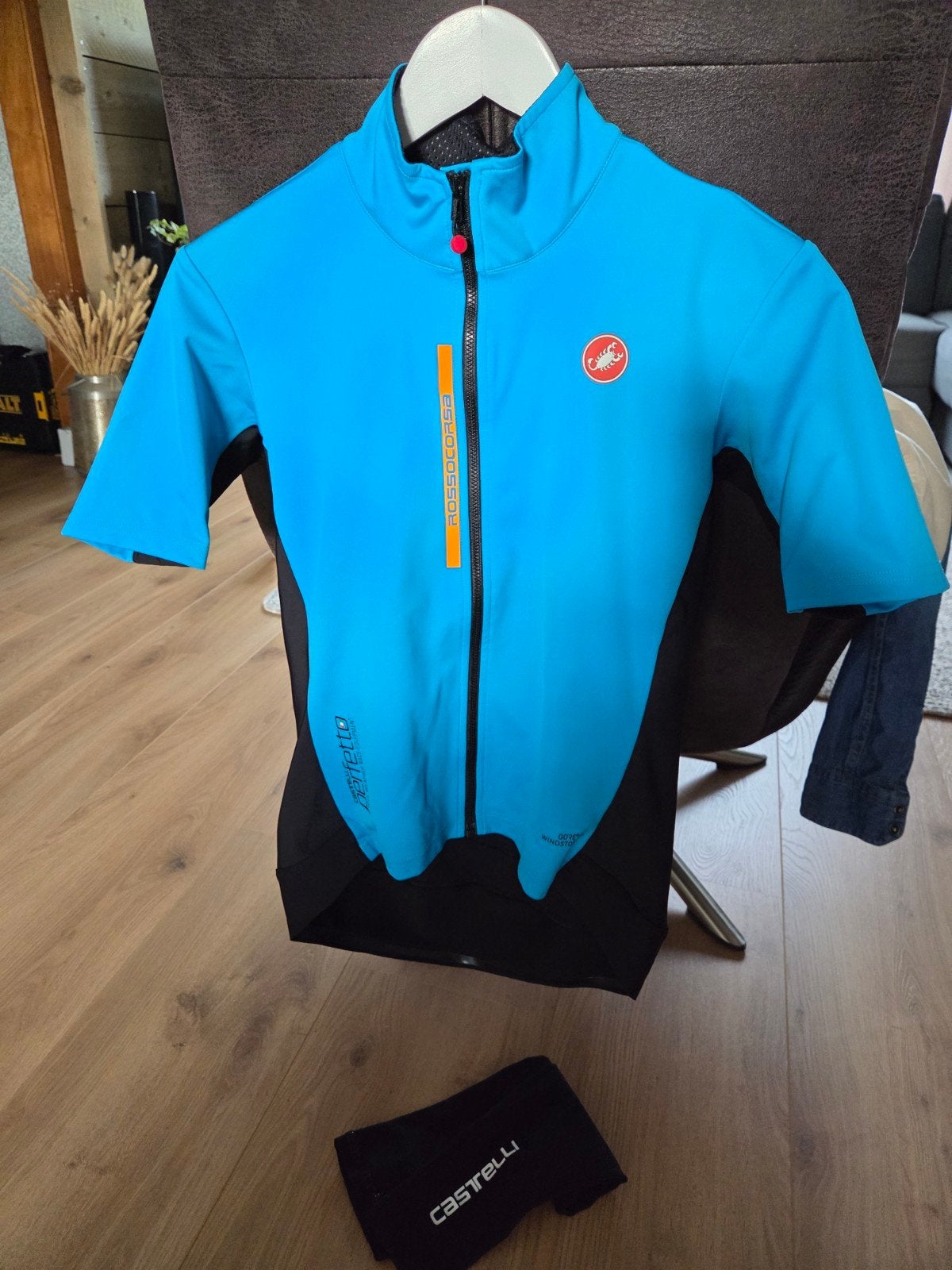 Castelli Perfetto Rossocorsa Dames Fietsshirt Maat M, Castelli, M, Ophalen of Verzenden, Zo goed als nieuw