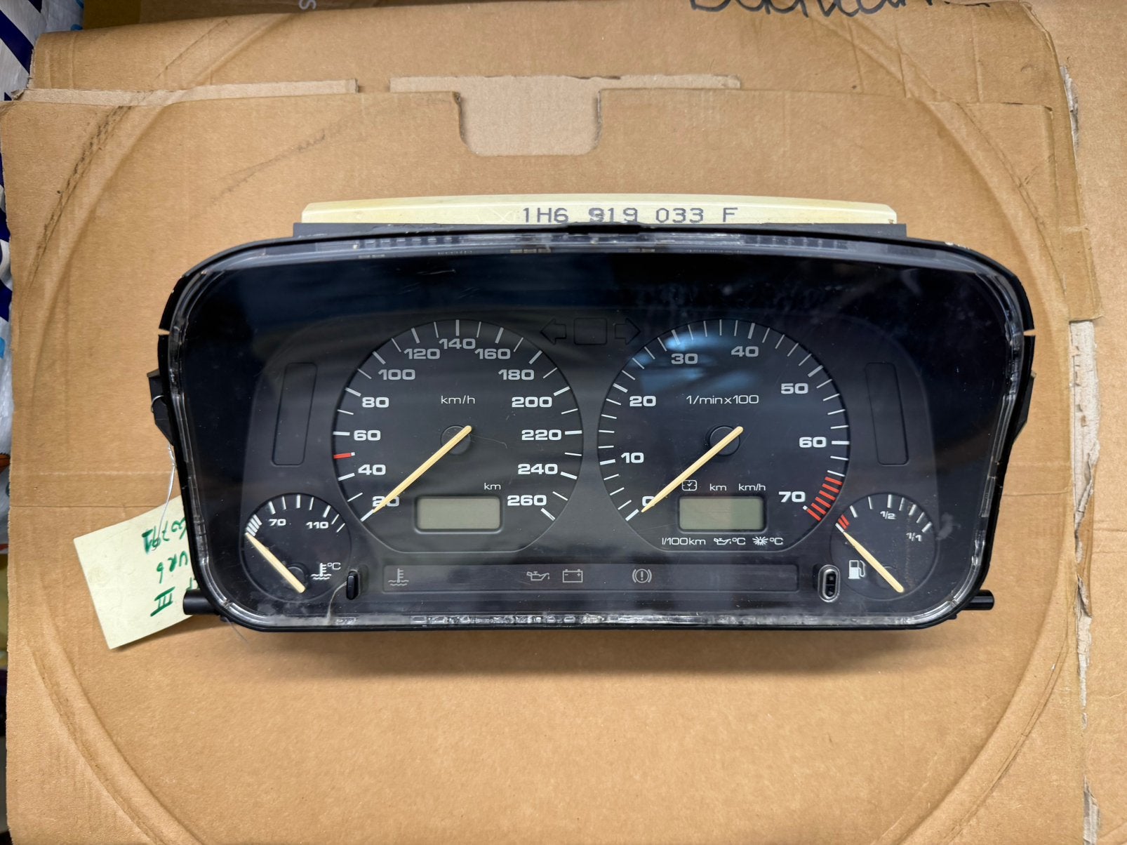 tellerklok VW Golf mk3 Vr6, Ophalen of Verzenden, Gebruikt, Volkswagen
