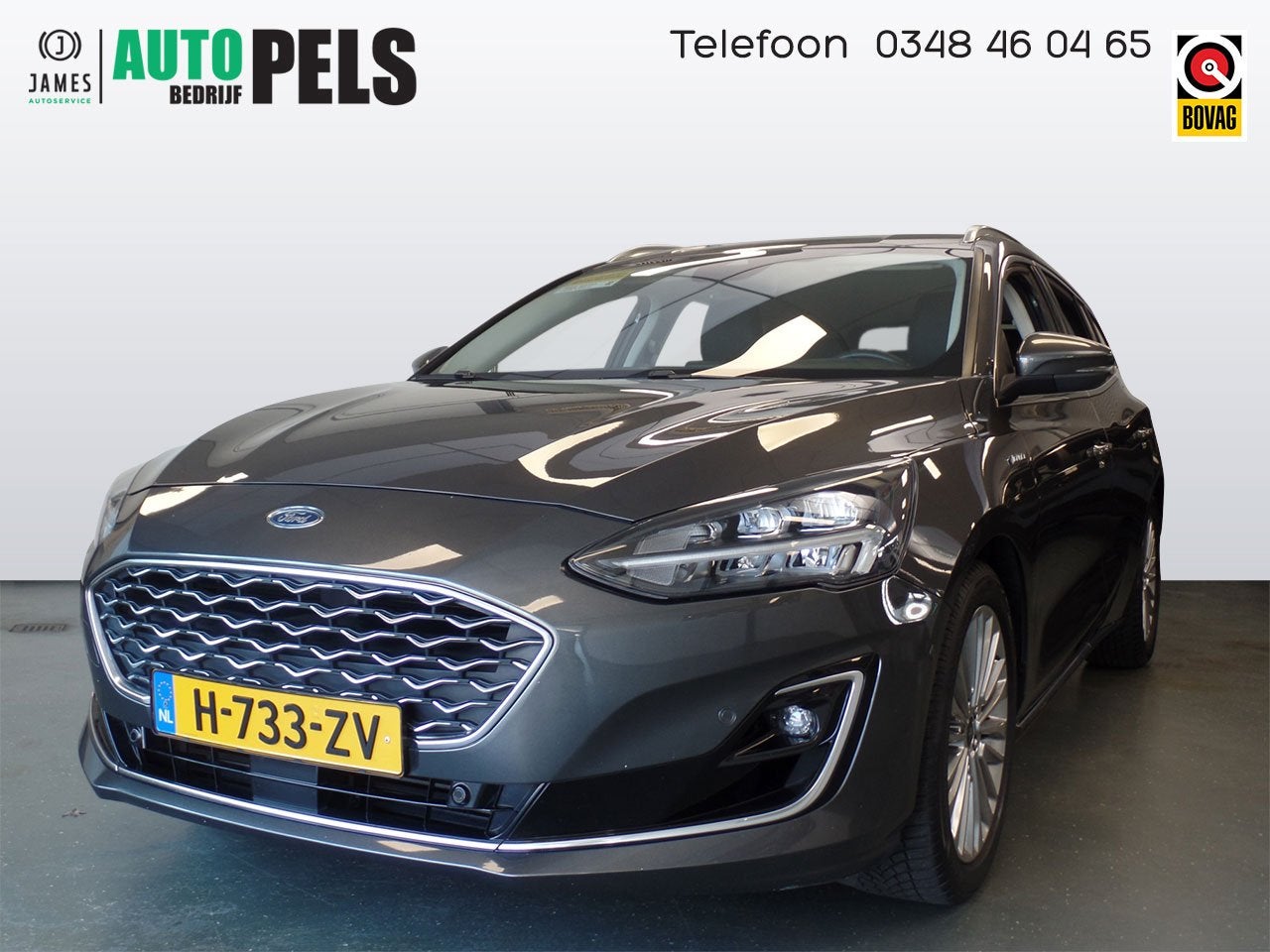 Ford FOCUS Wagon 1.0 EcoBoost Vignale 125pk, Full options!,, Gebruikt, 1283 kg, 23 km/l, 999 cc