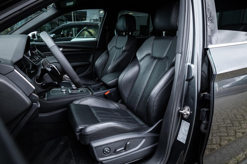Audi SQ5 3.0 TFSI quattro Pro Line Plus Carbon | B&O | Memor, Auto's, Audi, Automaat, Automatische klimaatregeling, Stof, Gebruikt