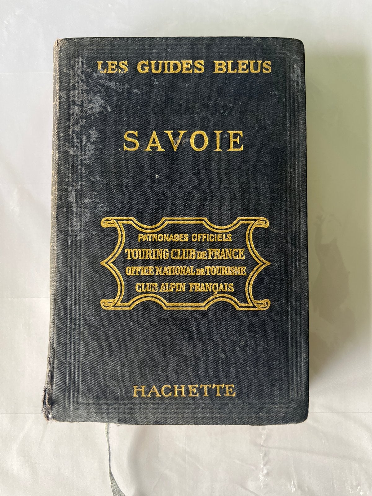 Les Guides Bleus Savoie Hachette 1925, Europa, Ophalen of Verzenden, Reisgids of -boek, Gelezen