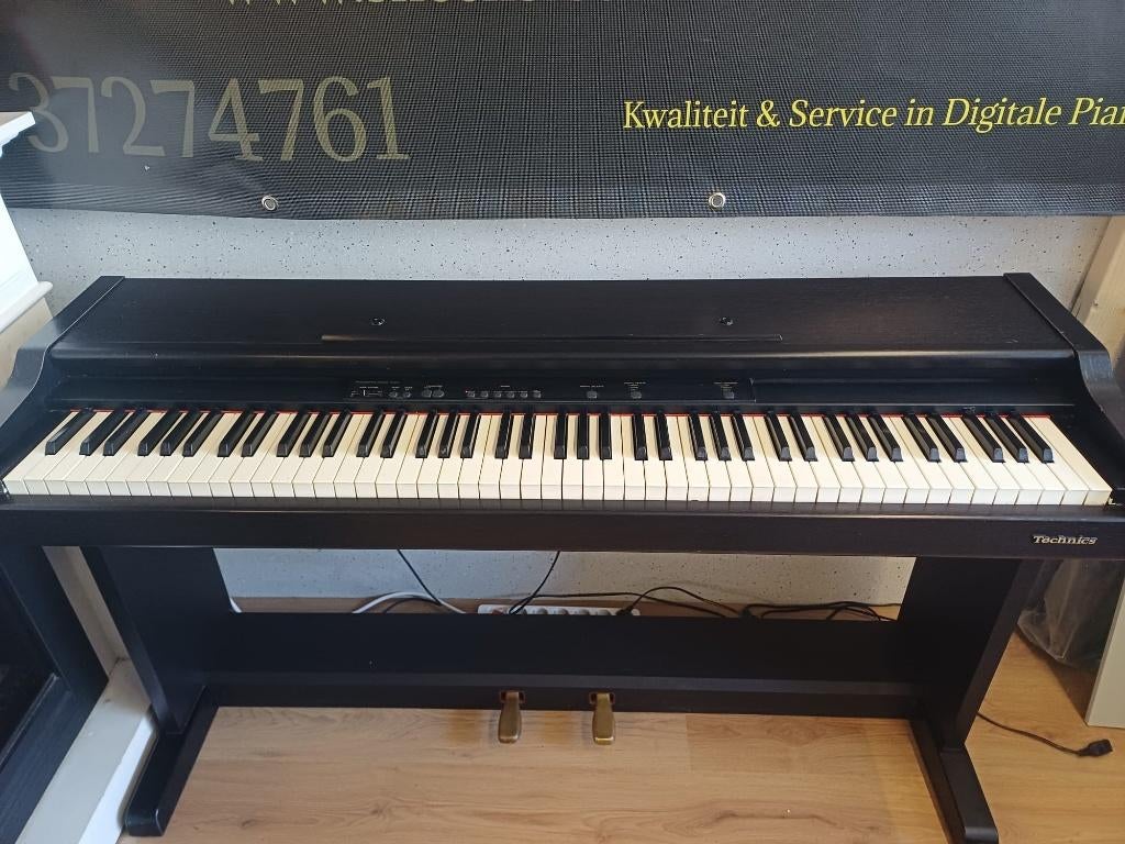 Technics digitale piano PX-201, Gebruikt, ., Zwart, Digitaal