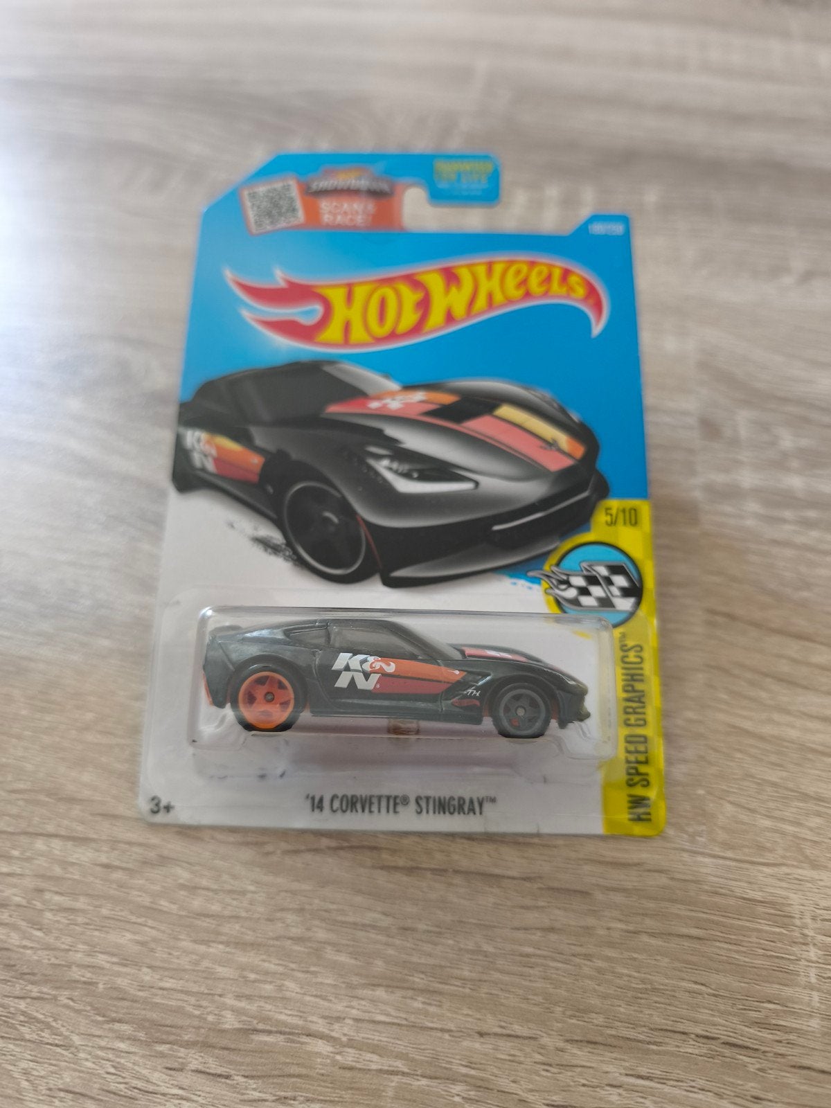 Hot Wheels '14 Corvette Stingray - Nieuw in verpakking, Ophalen of Verzenden, Nieuw, Auto