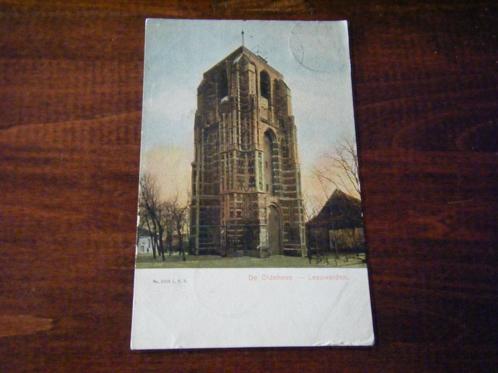 E41 - Leeuwarden - Oldehove - 1907 - Mooi/Oud, Verzamelen, Ophalen of Verzenden, Voor 1920, Friesland