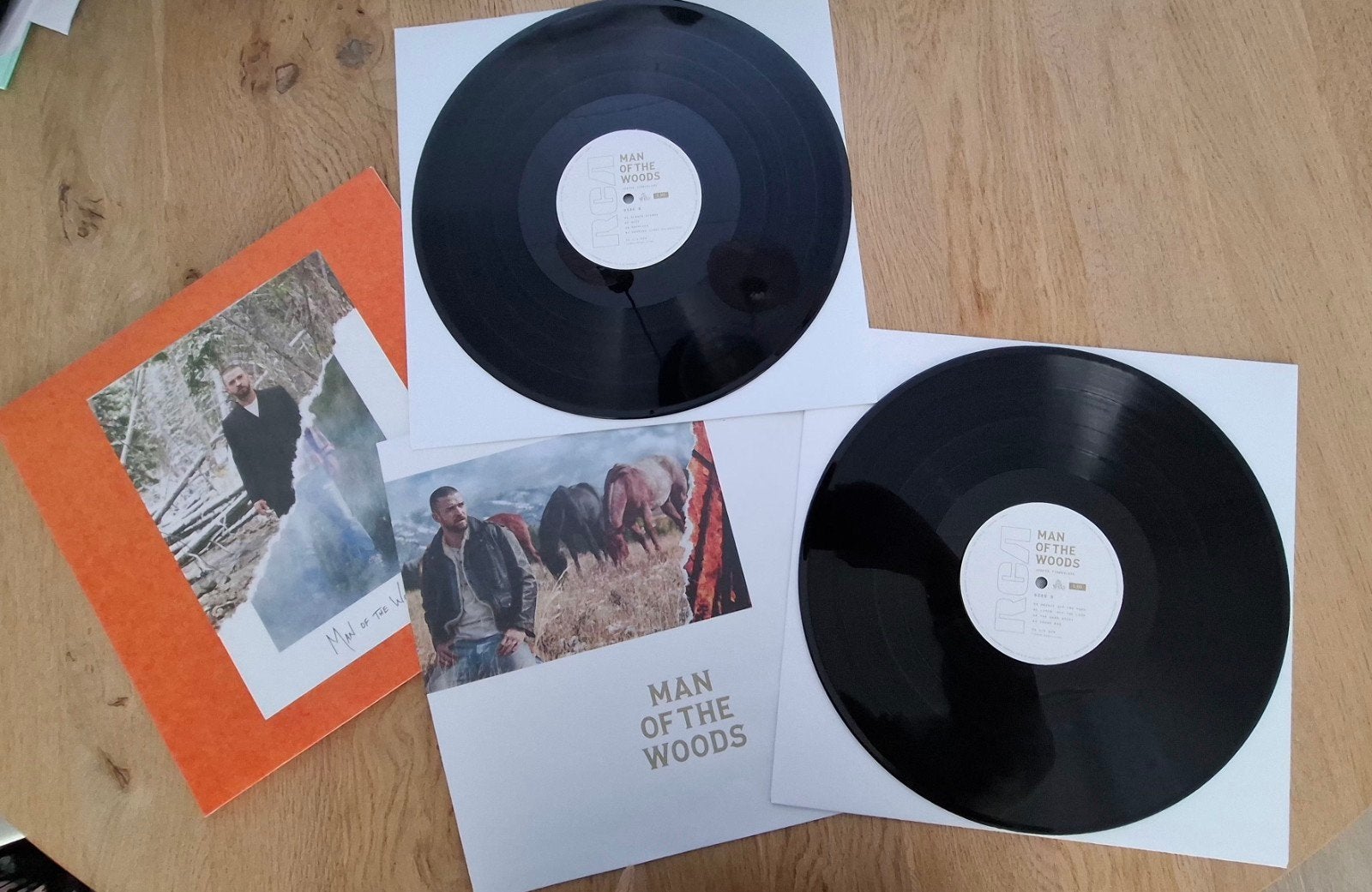 Justin Timberlake - Man of the Woods  vinyl Gatefold, zwart, Ophalen, LP, Pop, Zo goed als nieuw