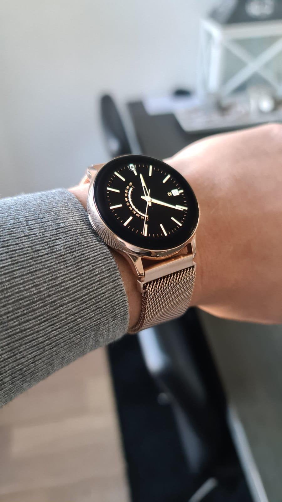 Samsung Galaxy Watch Active 2 40mm Roségoud, Hartslag, Ophalen of Verzenden, Zo goed als nieuw, Android