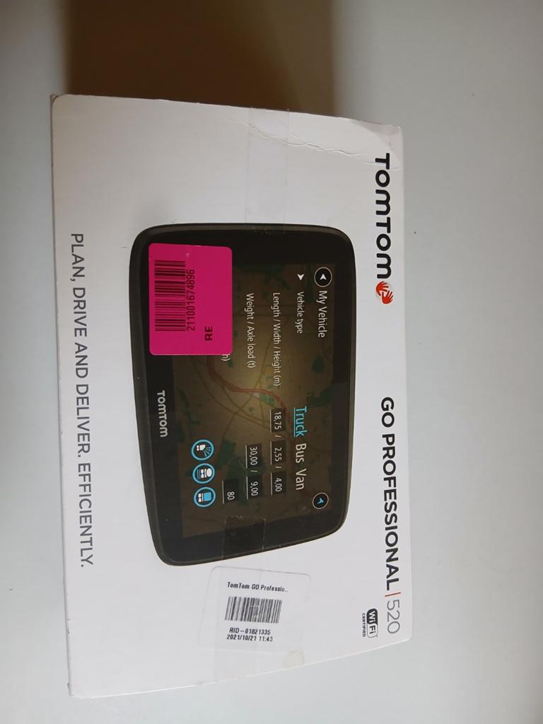 TomTom Go Professional 520 Navigatie voor Vrachtwagen/Camper, Auto diversen, Autonavigatie, Ophalen of Verzenden