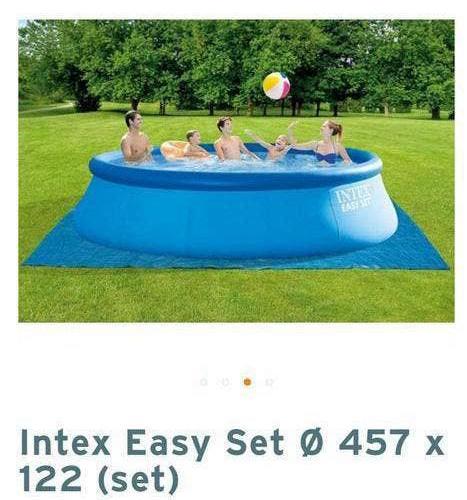 Intex zwembad, Tuin en Terras, Zwembaden, Gebruikt, Rond, 300 cm of meer, Ophalen