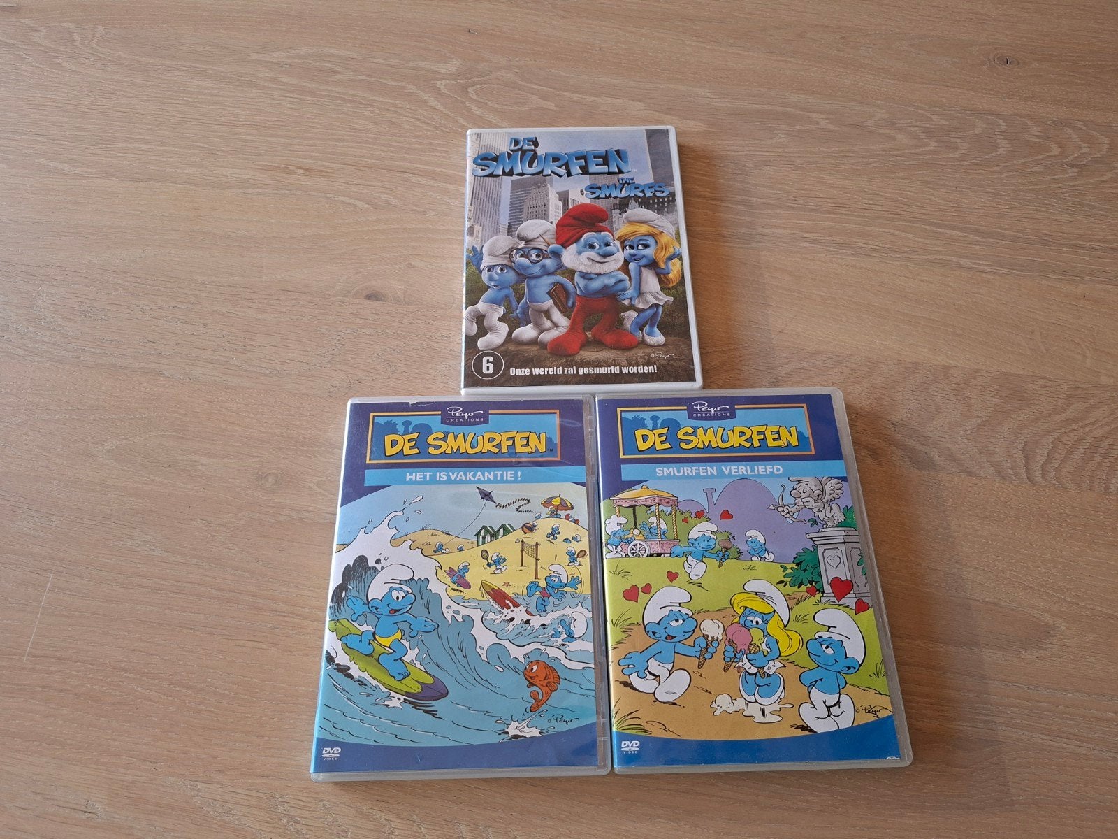 De Smurfen DVD Collectie, Alle leeftijden, Nederlands, Zo goed als nieuw, Familie