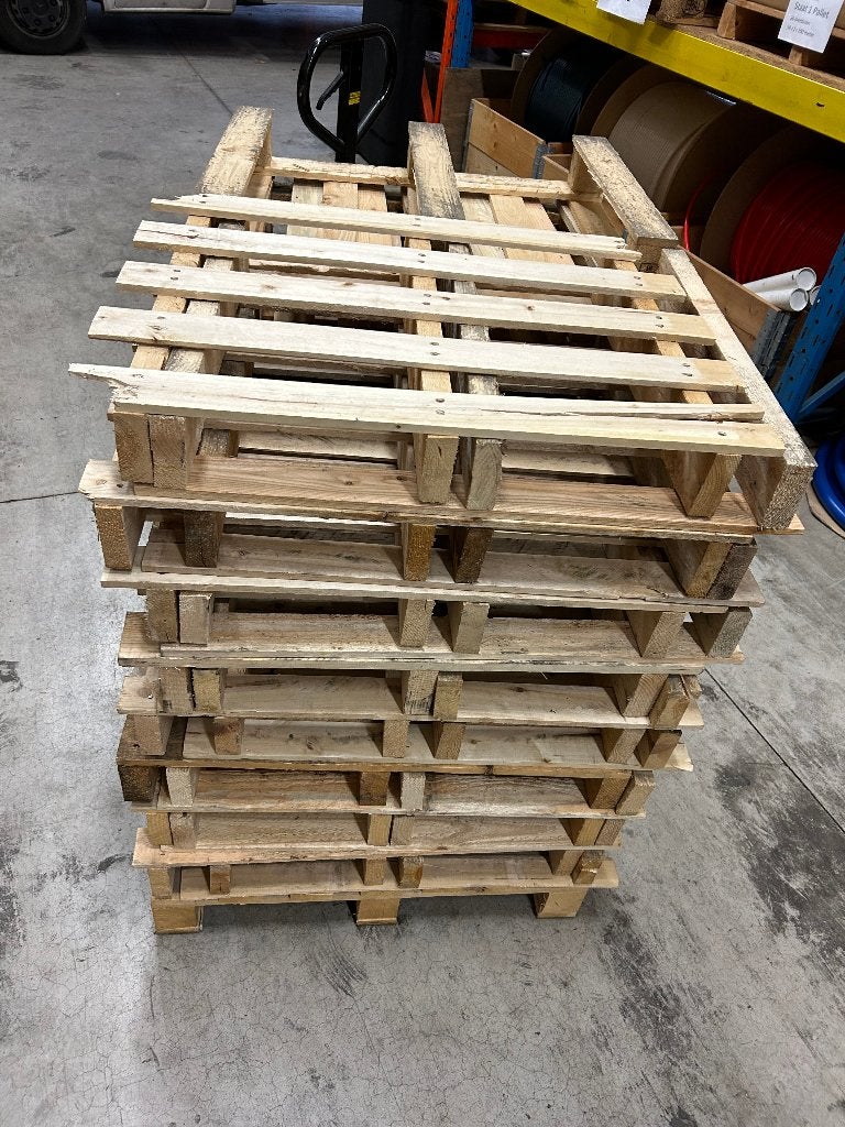 Houten pallets 60x80, Doe-het-zelf en Verbouw, Hout en Planken, Ophalen, Gebruikt, 50 mm of meer, Pallet