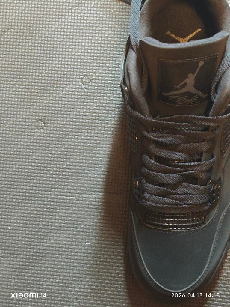 Black Cat Jordan 4 sneakers maat 46, Ophalen of Verzenden