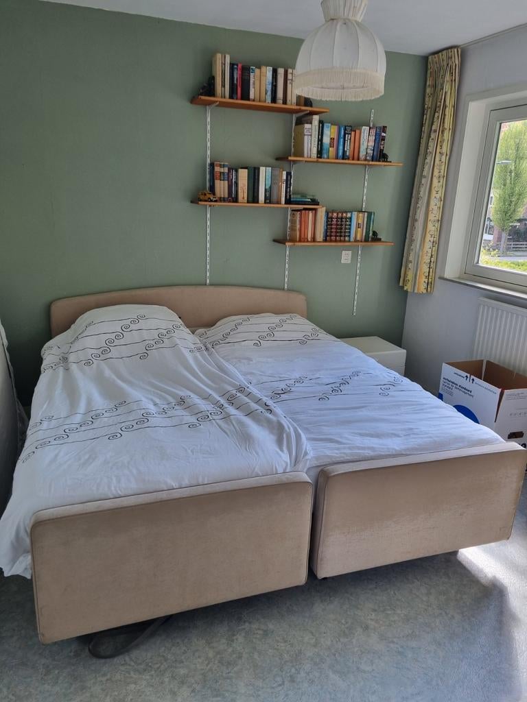 Pullman 2 persoonsbed, Ophalen of Verzenden, Gebruikt, Eenpersoons