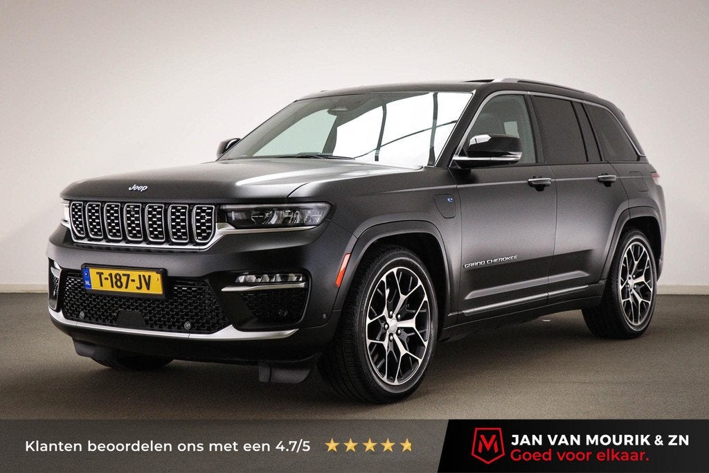 Jeep Grand Cherokee 2.0 Summit Reserve 4xe | PANORAMADAK | S, Auto's, Jeep, Automaat, 4 cilinders, Met garantie (alle), Bedrijf