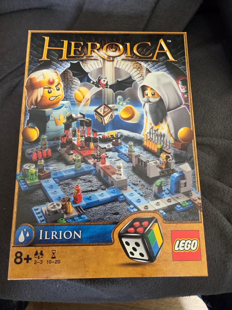 Lego 3874 Heroica Ilrion Bordspel, Lego, Ophalen of Verzenden, Zo goed als nieuw, Compleet