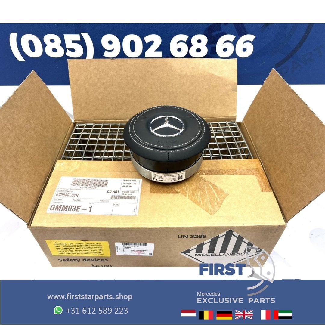 STUURAIRBAG LEER A45s CLA45s GLA45s C63s E63s GLC63s GLE63s, Gebruikt, -, Ophalen of Verzenden, -
