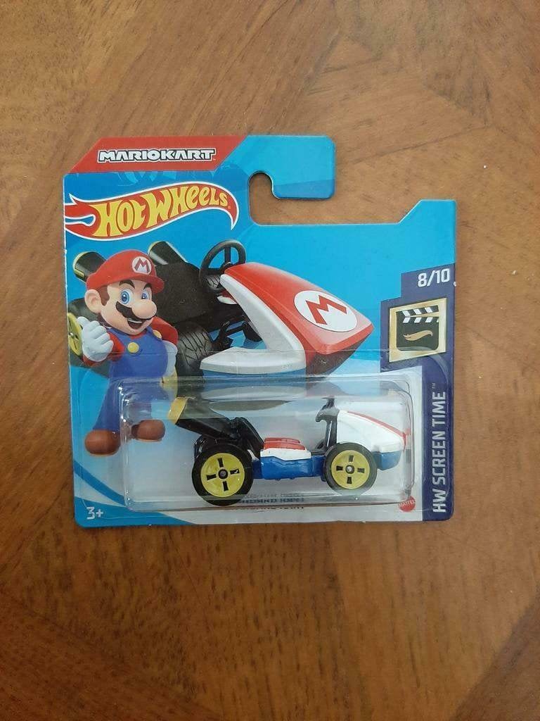 Hot Wheels Super Mario Mariokart auto, Ophalen of Verzenden, Nieuw, Auto
