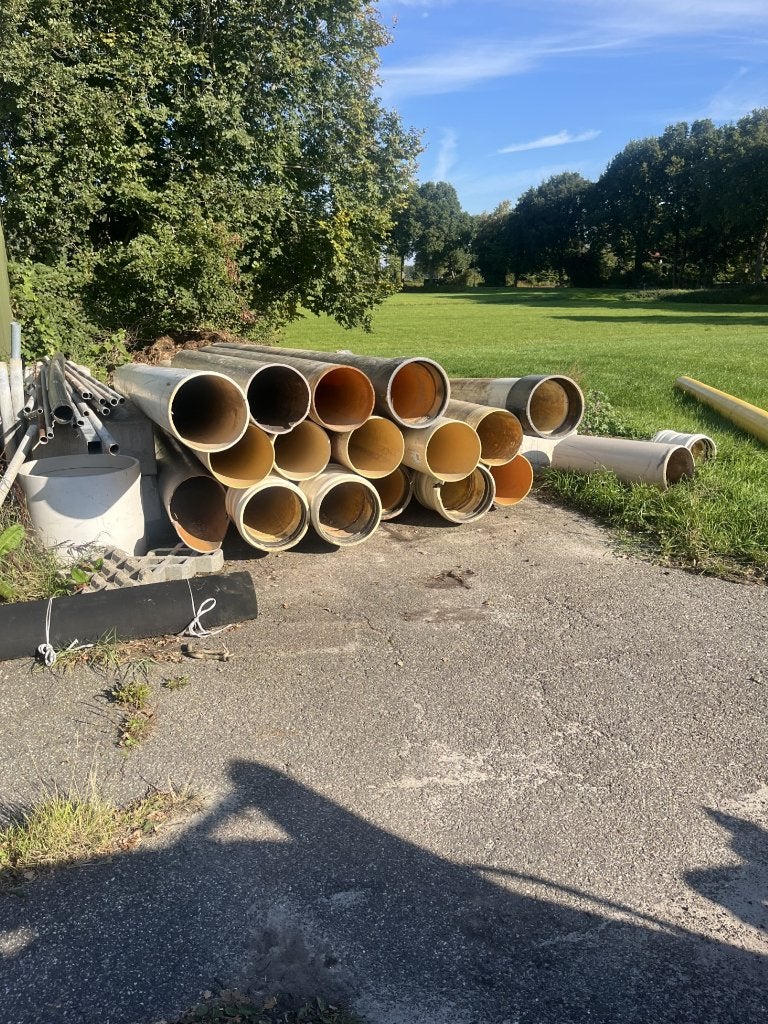 Pvc buizen sn8 kwaliteit dikwandig diameter 400 en 315, Ophalen of Verzenden, Pvc, 80 mm of meer, Rechte buis