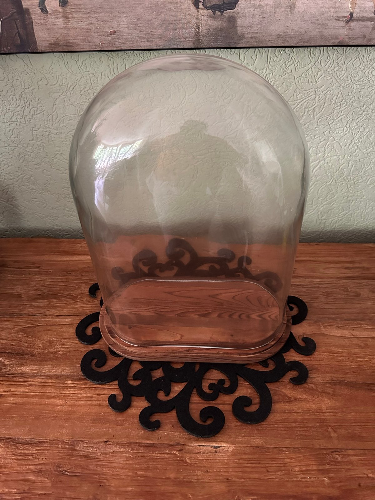 Stolp met houten bodem - 40 cm hoog, 30 cm breed, Huis en Inrichting, Woonaccessoires | Stolpen, Hout, Ophalen of Verzenden, Nieuw