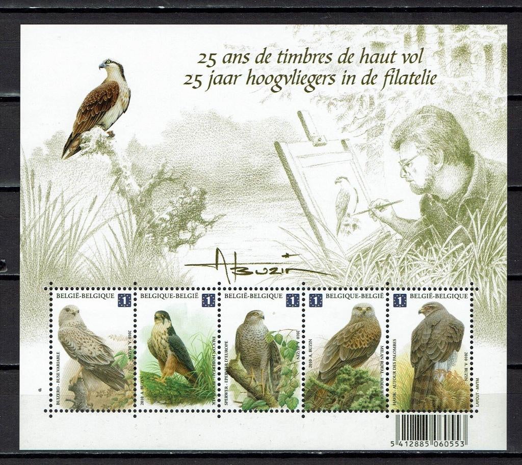postzegels België roofvogels  Michel  B152, Frankeerzegel, Ophalen of Verzenden, Postfris, Overig
