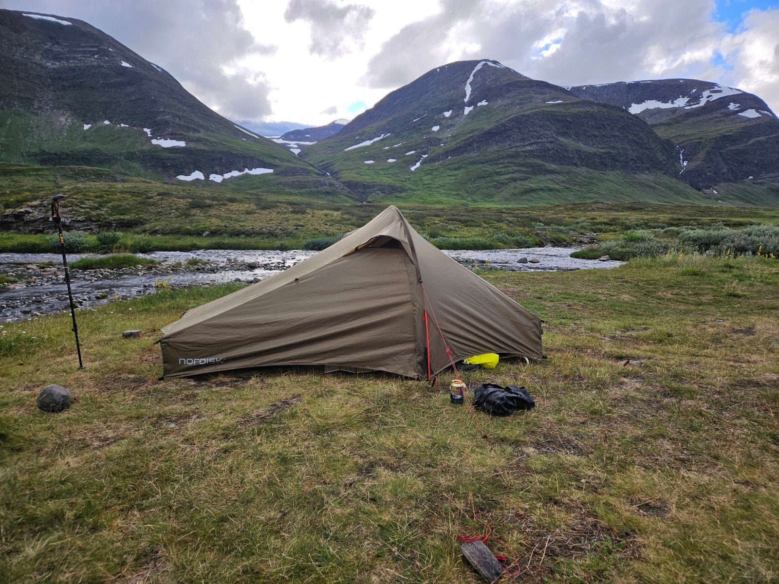 Nordisk Tent Telemark 2.2 PU in nieuwstaat, Ophalen, Zo goed als nieuw, Tot en met 2