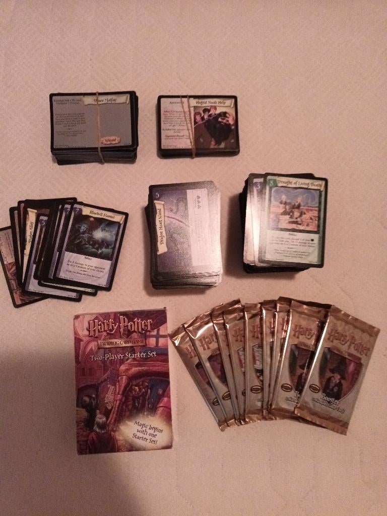 Harry Potter verzameling vintage game cards 2001 > Kijk !, Verzenden, Nieuw