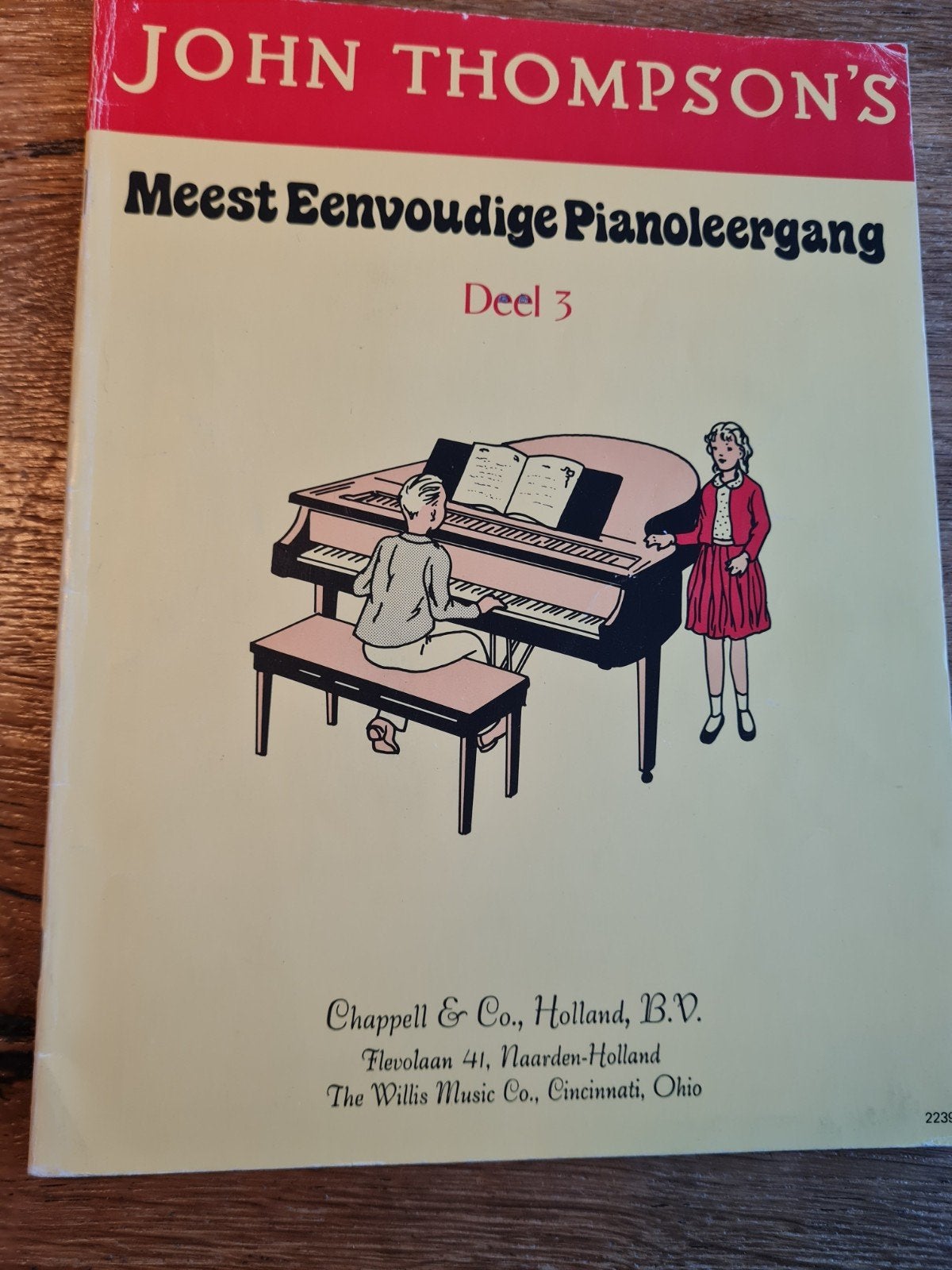 John Thompson's Meest Eenvoudige Pianoleergang Deel 3, Muziek en Instrumenten, Bladmuziek, Ophalen of Verzenden, Les of Cursus